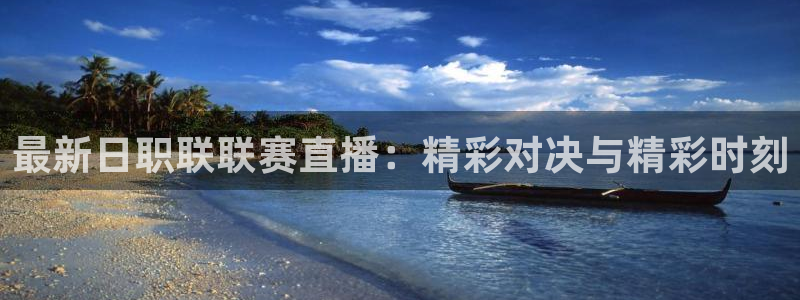 最新日职联联赛直播：精彩对决与精彩时刻